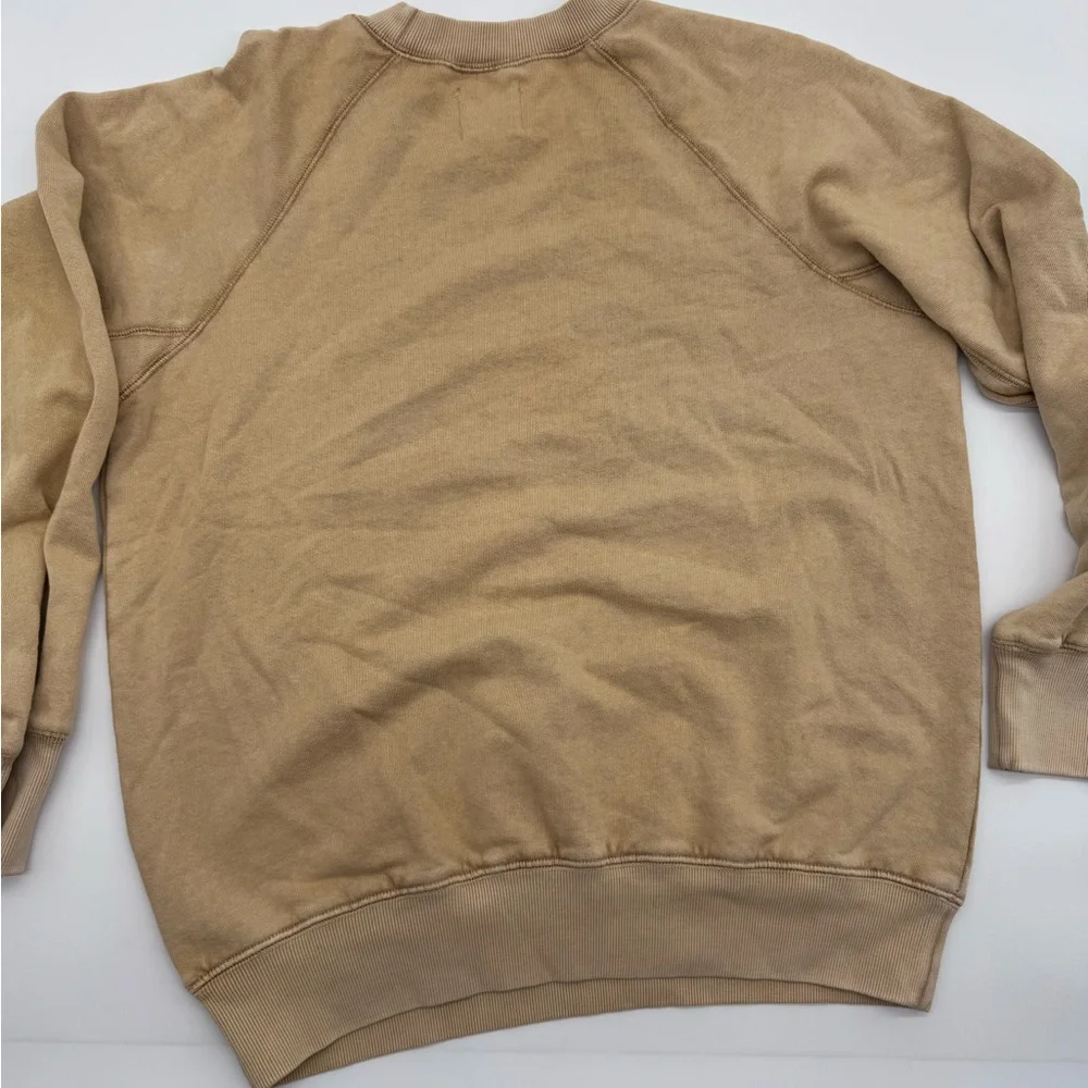 Billabong Tan Crewneck Sweater Southern California, Size Small - Picture 2 of 6